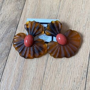 Light acrylic earrings